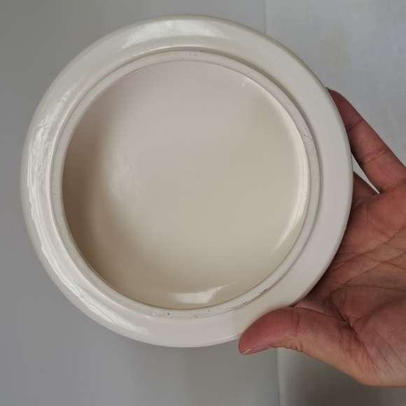 - Vintage ceramic” 5th Ave” handpainted canister set " Garden Harvest" - Picture 9 of 16